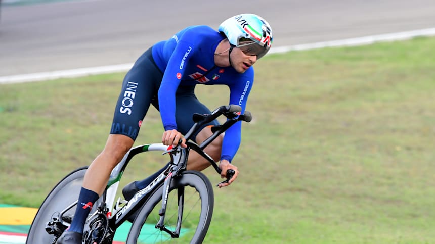 Filippo ganna time trial bike top