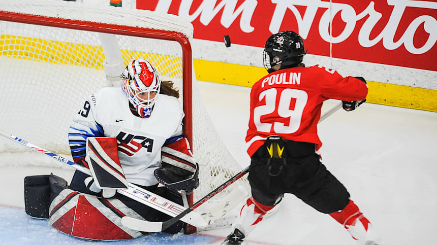 Golden goal: Poulin's OT winner lifts Canada to women's world