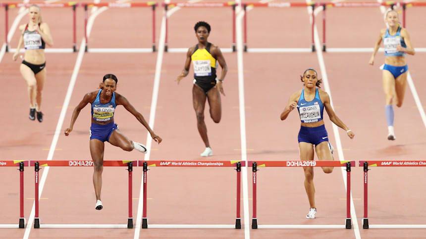 Olympics, Queens' Dalilah Muhammad leads triumvirate on track for women's  hurdles showdown
