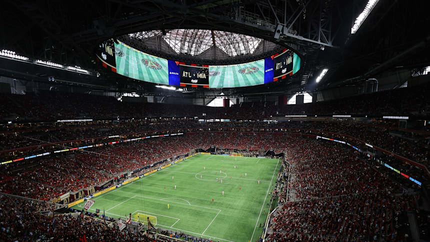 Atlanta Stadium, United States.