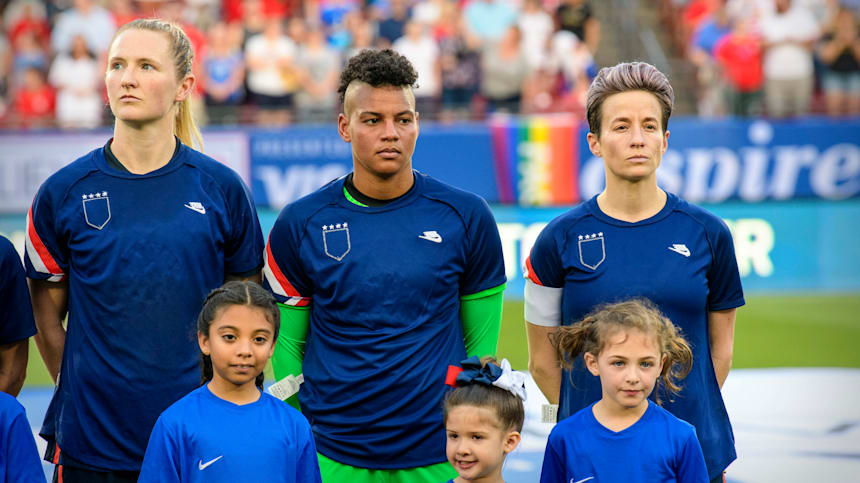 Uswnt warm top up shirt