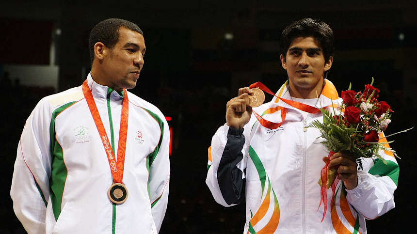 विजेंदर सिंह का ओलंपिक पदक बना मुक्केबाज़ी में भारत का पहला पदक