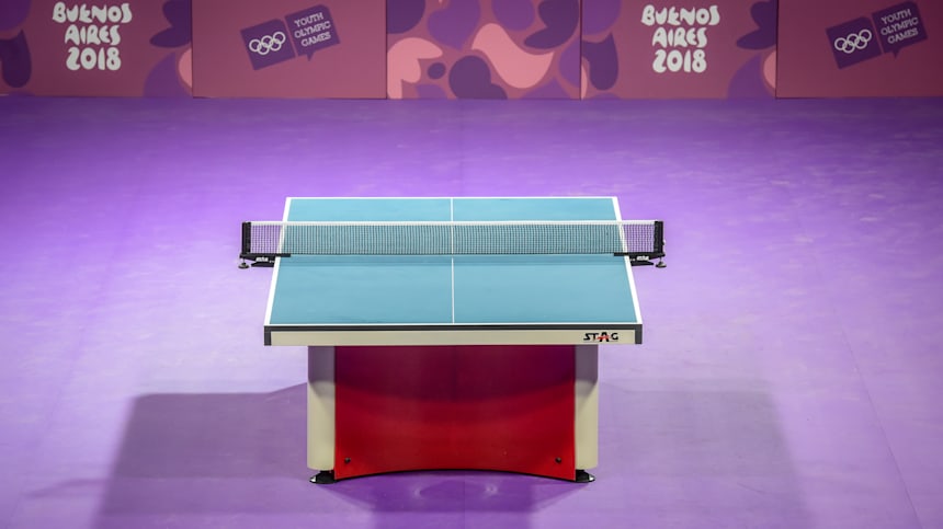 How many points does a ping pong match have?