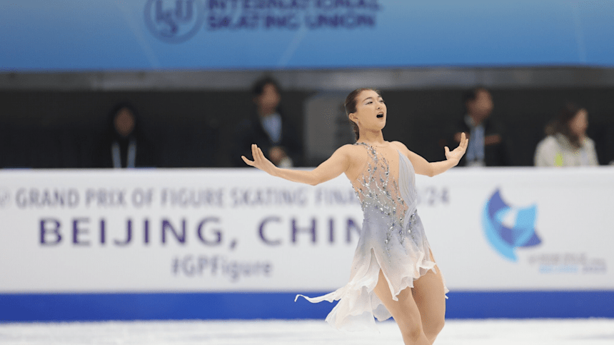 Sakamoto Kaori es la campeona de una final de Grand Prix por primera vez