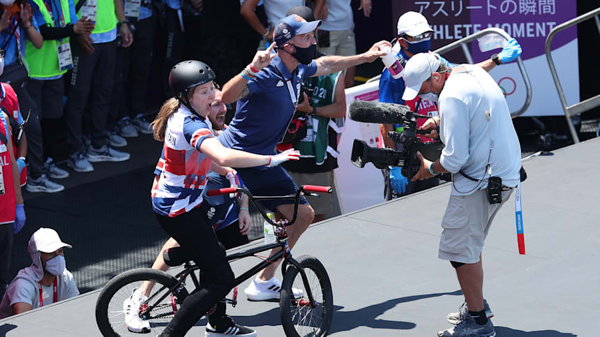Worthington went from spending hours in the skate park after school to learn new tricks on a scooter to becoming the first ever BMX freestyle Olympic champion.
