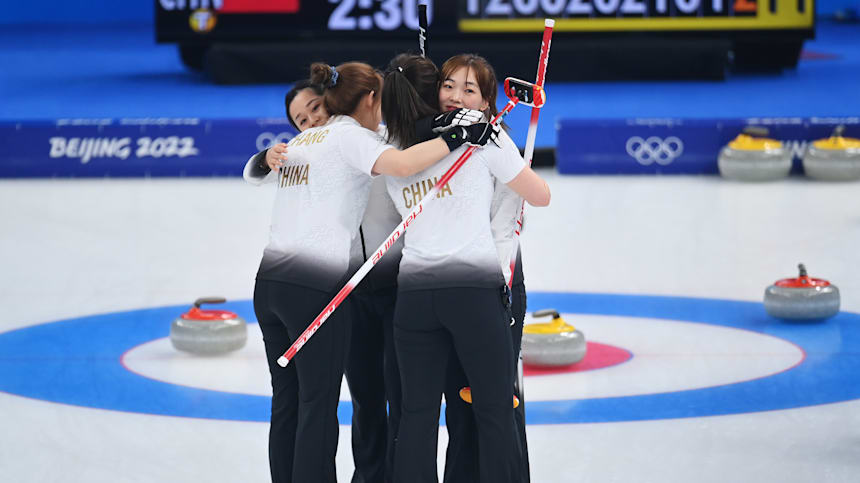 Beijing Winter Olympics: GB women's curling team guaranteed at least silver  medal after tense semi-final, World News