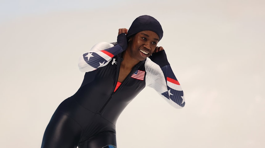 Erin Jackson is the first U.S. female speed skater to win the 500m Olympic title since Bonnie Blair in 1994  