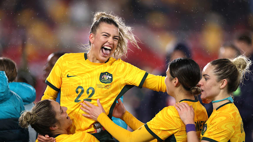 Australia end England's unbeaten run with 2-0 friendly win