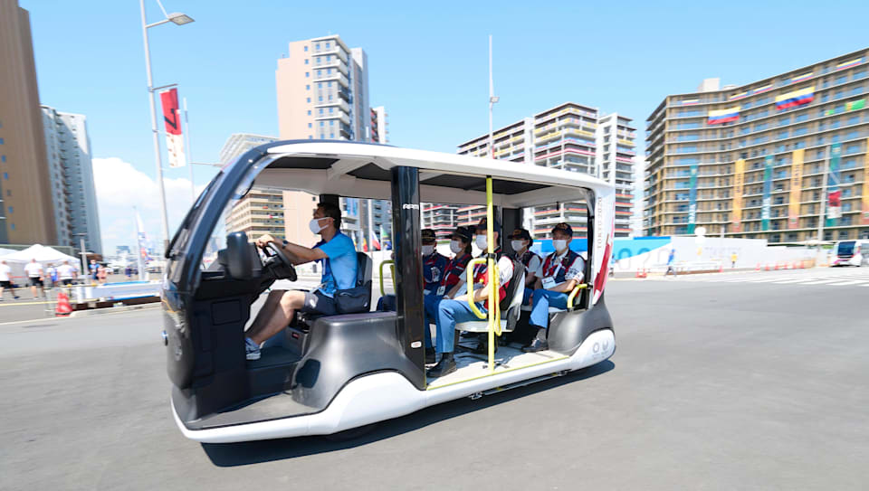 Toyota electric people transporter