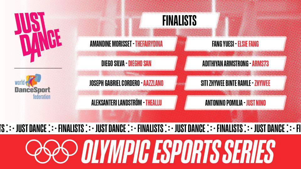 Olympic Esports Finals 2023 Just Dance Finalists Confirmed