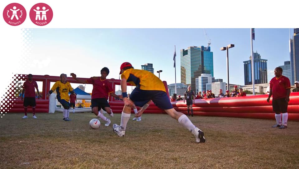 COMMUNITY STREET SOCCER Olympic News