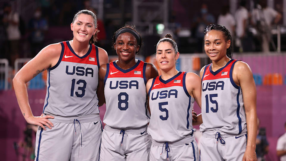 Estados Unidos, primera campeona Olímpica de baloncesto 3x3