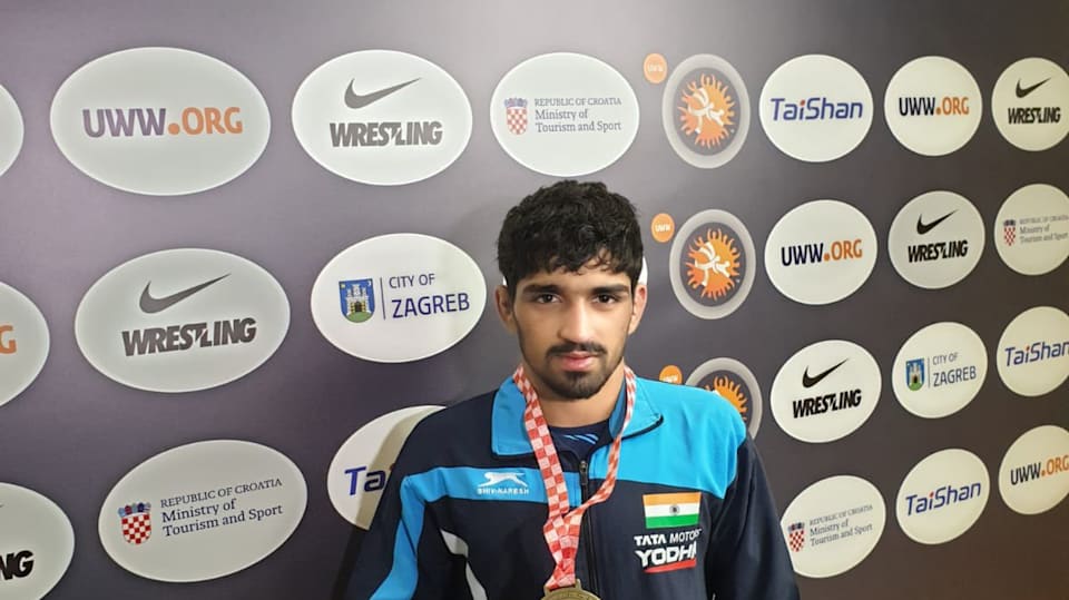 Zagreb Open 2023 wrestling Aman Sehrawat wins bronze medal