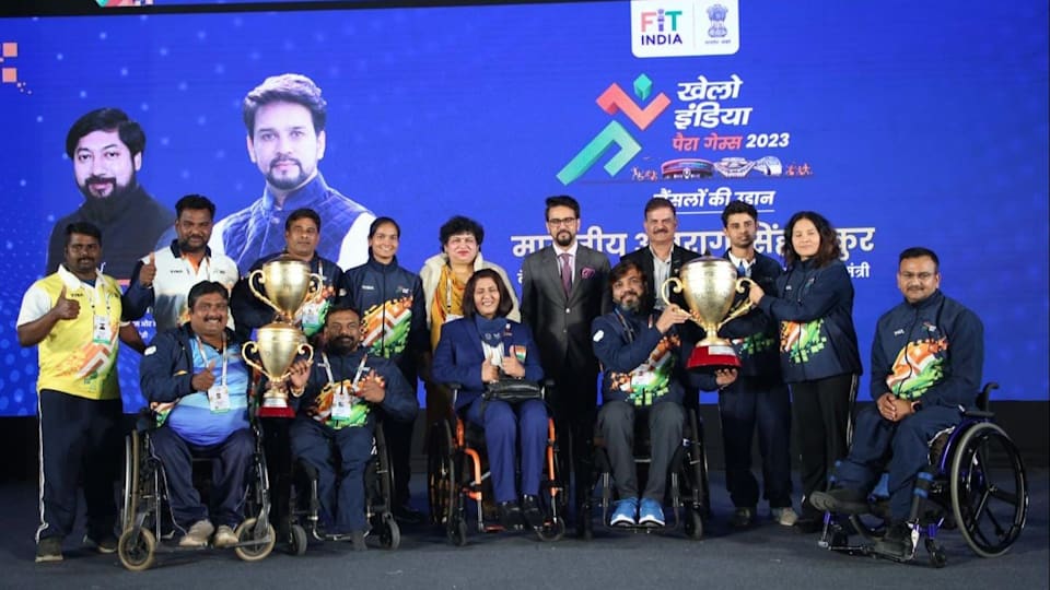 Khelo India Para Games 2023 medal tally full list of winners