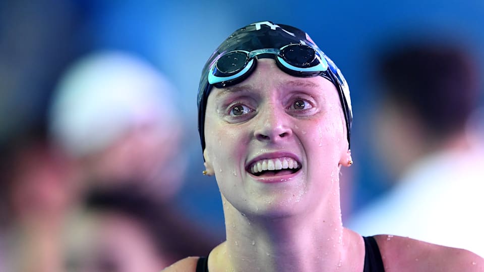 Fivetime Olympic champ Katie Ledecky beaten by Ariarne Titmus in 400m