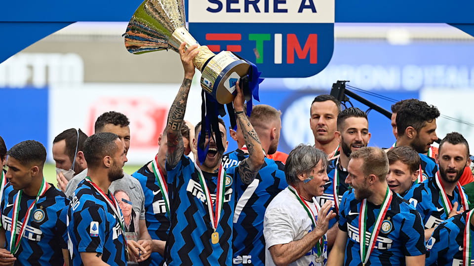 Inter Milan serie A champions 2021