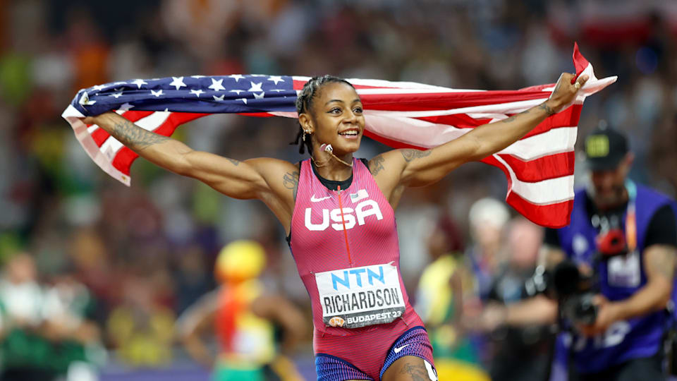 Track and field: All women's 100m world champions in the history