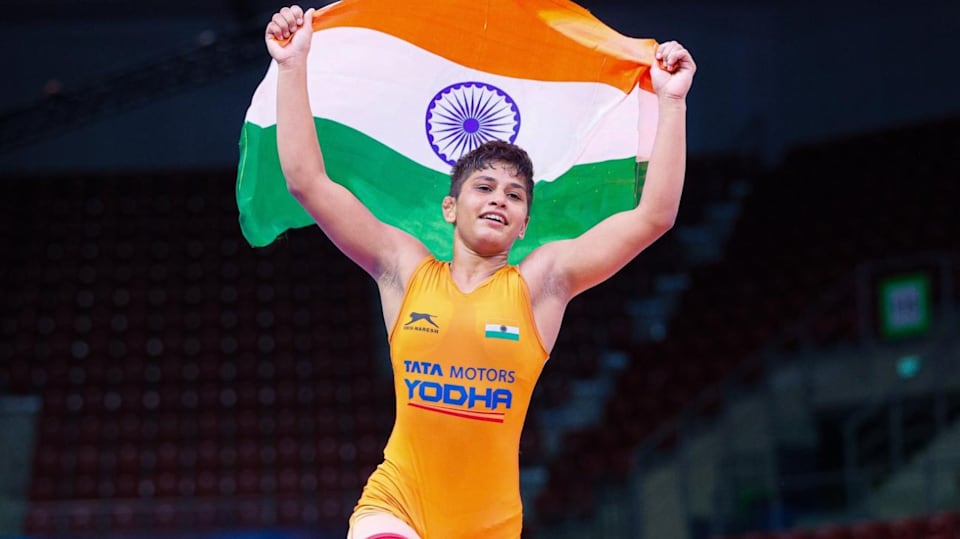 Antim Panghal first Indian woman to win gold medal at World U20