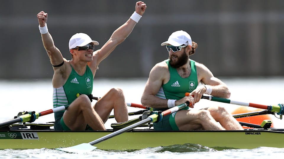 Rowers Paul O’Donovan and Fintan McCarthy first Irish athletes