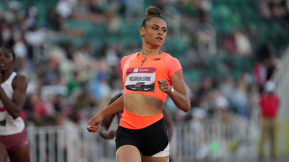 Sydney McLaughlin-Levrone runs women's 400m