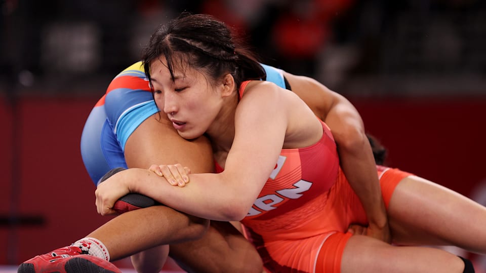 Yui Susaki vs Sun Yanan Tokyo Olympics women s wrestling 50kg