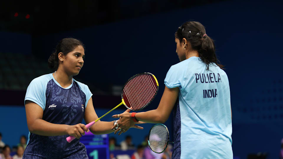 German Open badminton 2024 Treesa JollyGayatri Gopichand in second round