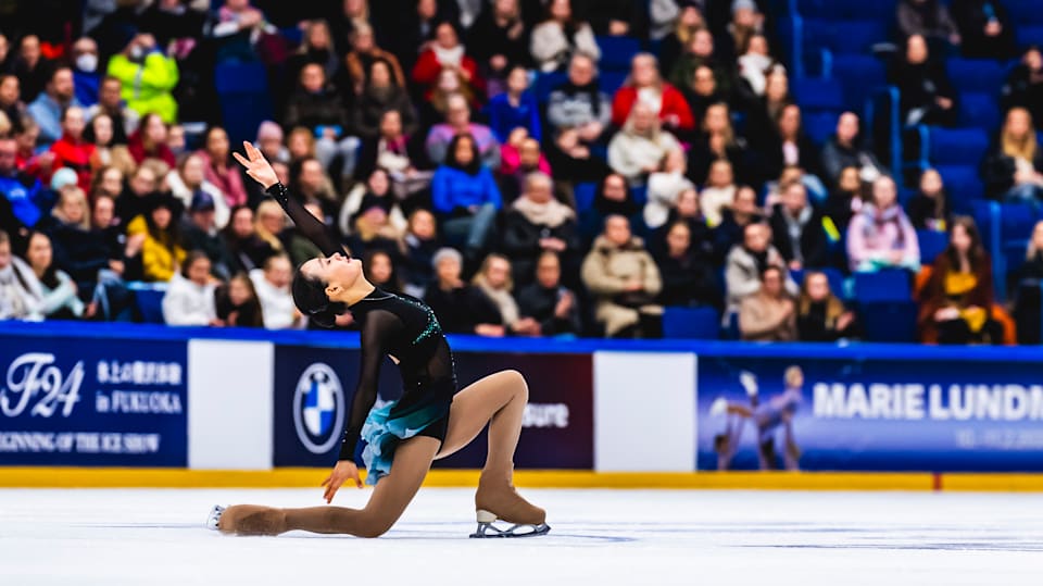 Kim Chae-yeon has had a fast rise in figure skating