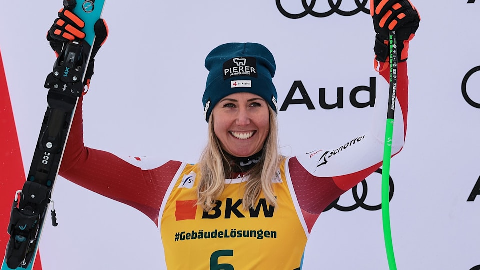 Alpine Skiing World Cup 23/24: Cornelia Huetter secures home win in ...
