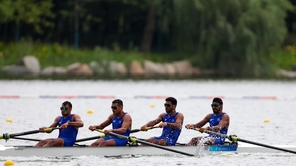 Asian Games 2023 rowing Indian men’s four and quadruple sculls teams win bronze
