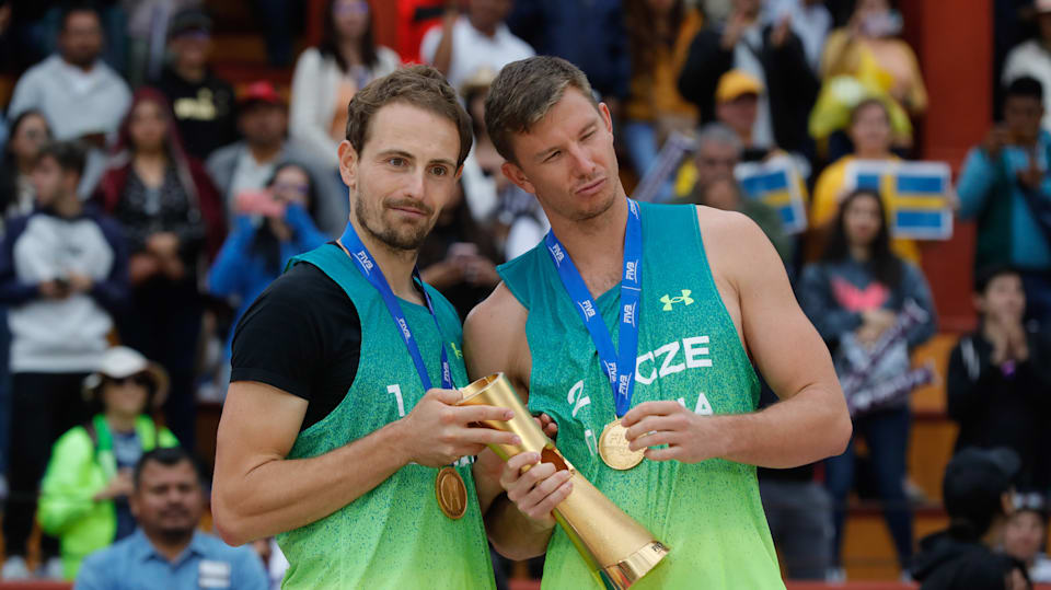 2023 FIVB Beach Volleyball World Championships Czechia claim historic