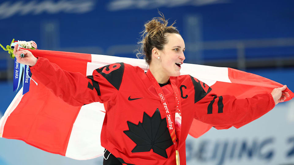 Marie-Philip Poulin Named Canada's Top Athlete - The Hockey News