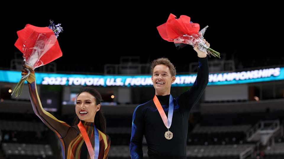 Madison Chock and Evan Bates World champion ice dancers driven by off