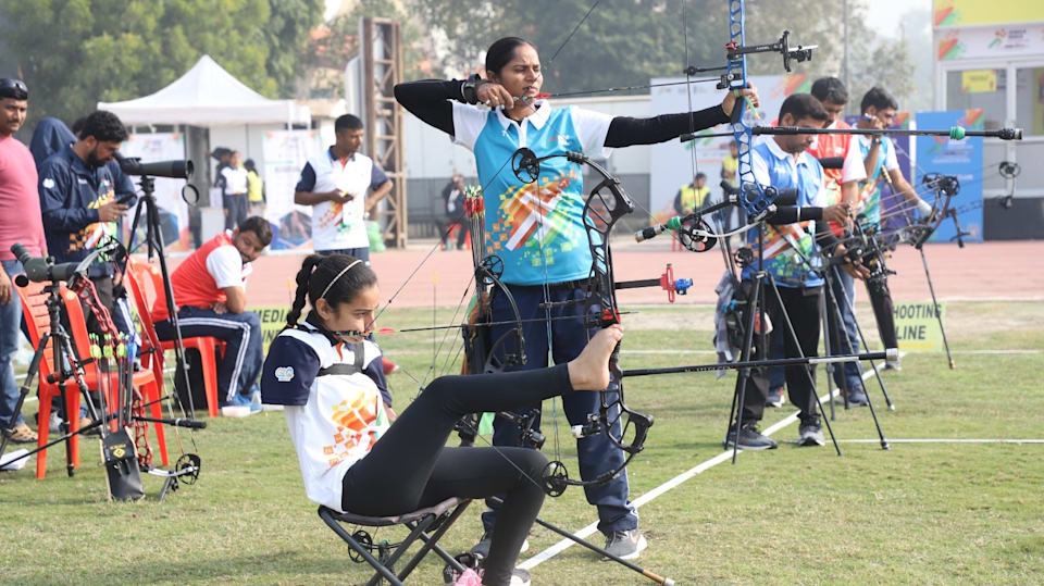 Powerful Performance: Indian Archers Storm into Final of Asia Cup Leg 1