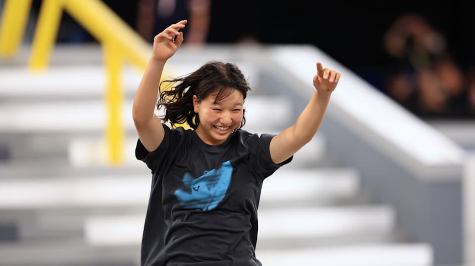 WST Lausanne Street 2023 As Paris 2024 nears, Nishiya Momiji hoping to