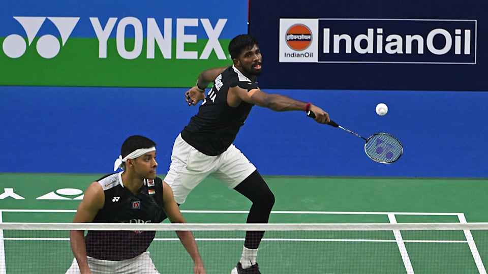 India Open badminton 2024 Chirag ShettySatwiksairaj Rankireddy win