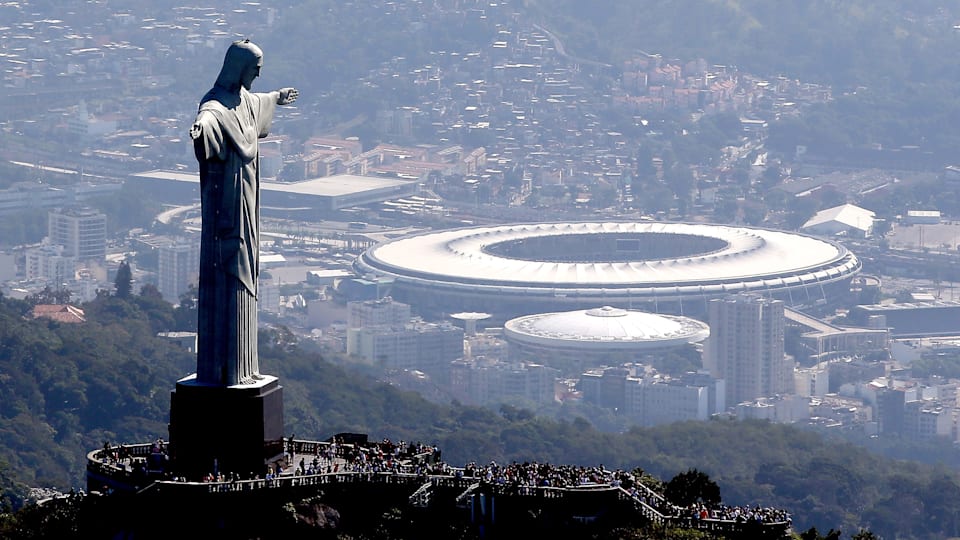 2016 Olympics basketball court unveiled in Rio de Janeiro - Sports