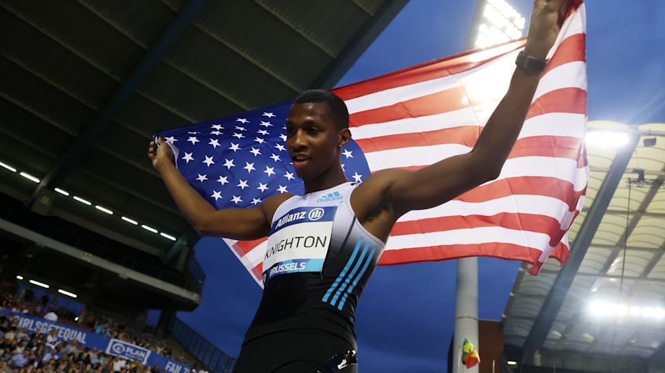 Athletics Erriyon Knighton runs meeting record 200m at Irena Szewinska