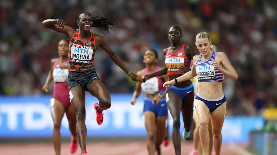 World Athletics Championships 2023: Kenya's Mary Moraa wins