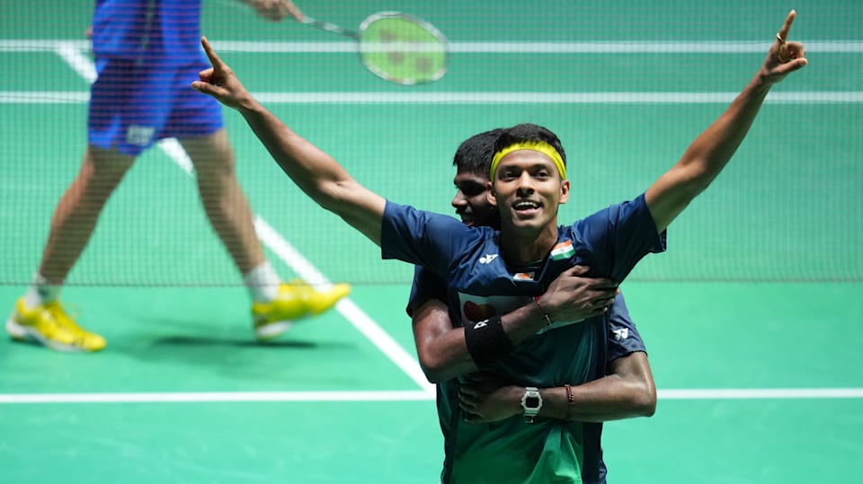 China Masters 2023 badminton Chirag ShettySatwiksairaj Rankireddy in