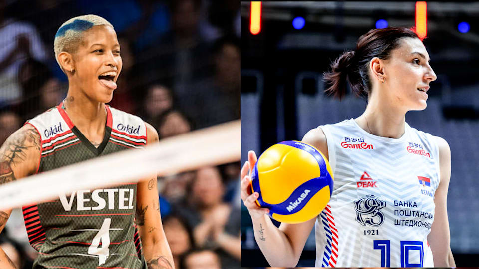 Volleyball player on sale girl