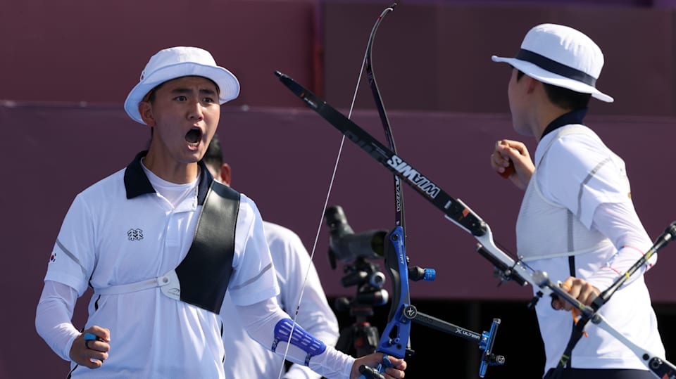 Republic of Korea wins gold in the first ever mixed team archery event