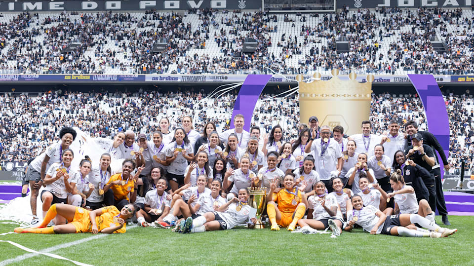 Corinthians conquista o tetracampeonato paulista feminino de