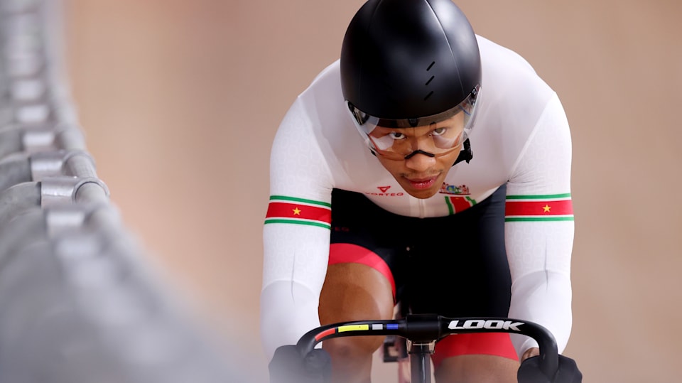 Jair Tjon En Fa Suriname s pioneer track cycling pioneer eyes