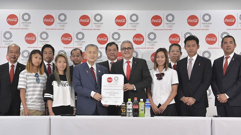 Coca-Cola becomes presenting partner of the Tokyo 2020 Olympic Torch Relay
