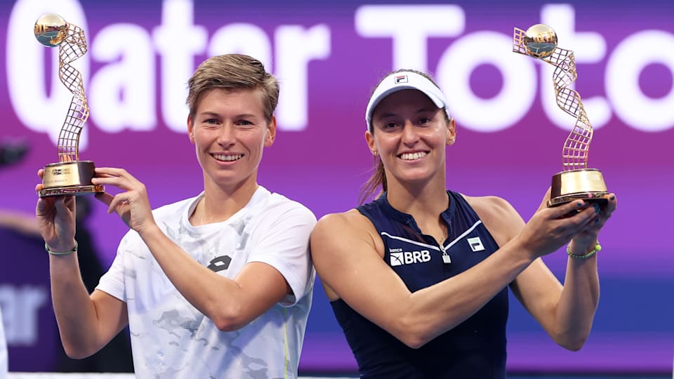 Luisa Stefani e Demi Schuurs são campeãs do WTA 1000 de Doha 2024