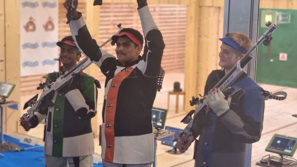 ISSF rankings Indian shooter Rudrankksh Patil world No. 1