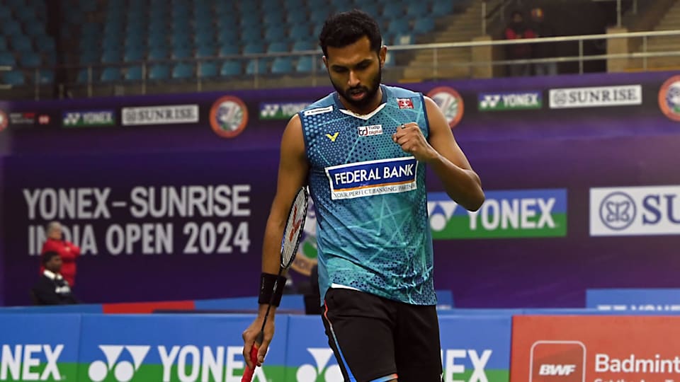 India Open badminton 2024 HS Prannoy advances Lakshya Sen out in