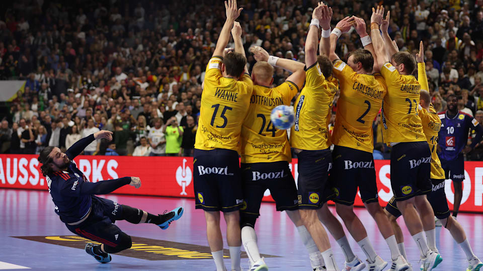 Euro de handball masculin 2024 Elohim Prandi et les coups francs