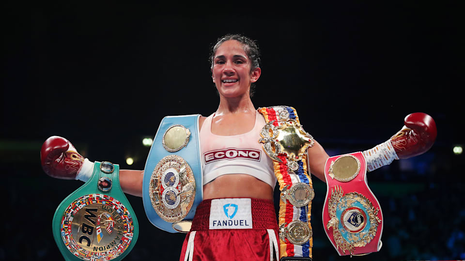 ¿Cuántos títulos ha ganado Amanda Serrano en su carrera de boxeo?