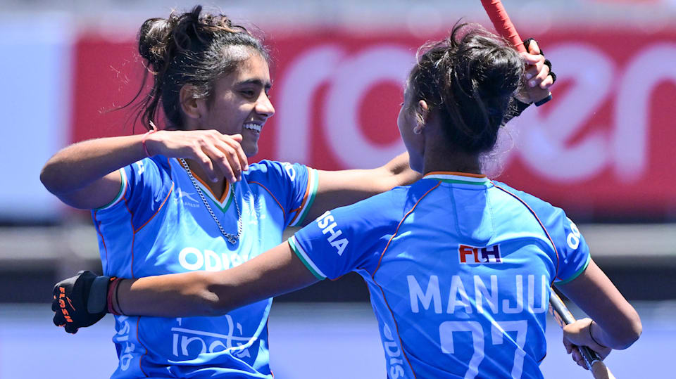 India defeats Japan 1-0, qualify for Junior Women's Hockey World Cup 2023  final - The Economic Times